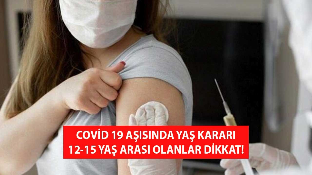 İlkokul Liseye Giden Öğrencilere Aşı Kararı! 12 - 15 Yaş Arası Olanlara Sağlık Bakanlığı'ndan Duyuru