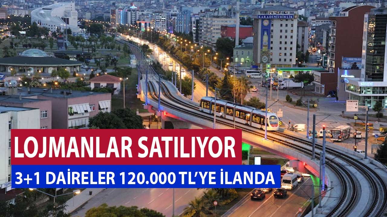 Samsun İlkadım'da Herkese Açık Lojman Satışı! 3+1 Daireler 120.000 TL'ye İlanda