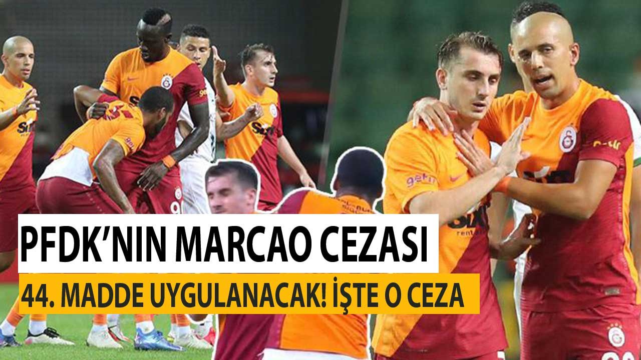 PFDK'nın Marcao Cezasınde 44. Madde Hükmü! Kaç Maç Ceza Alacağı Az Çok Belli