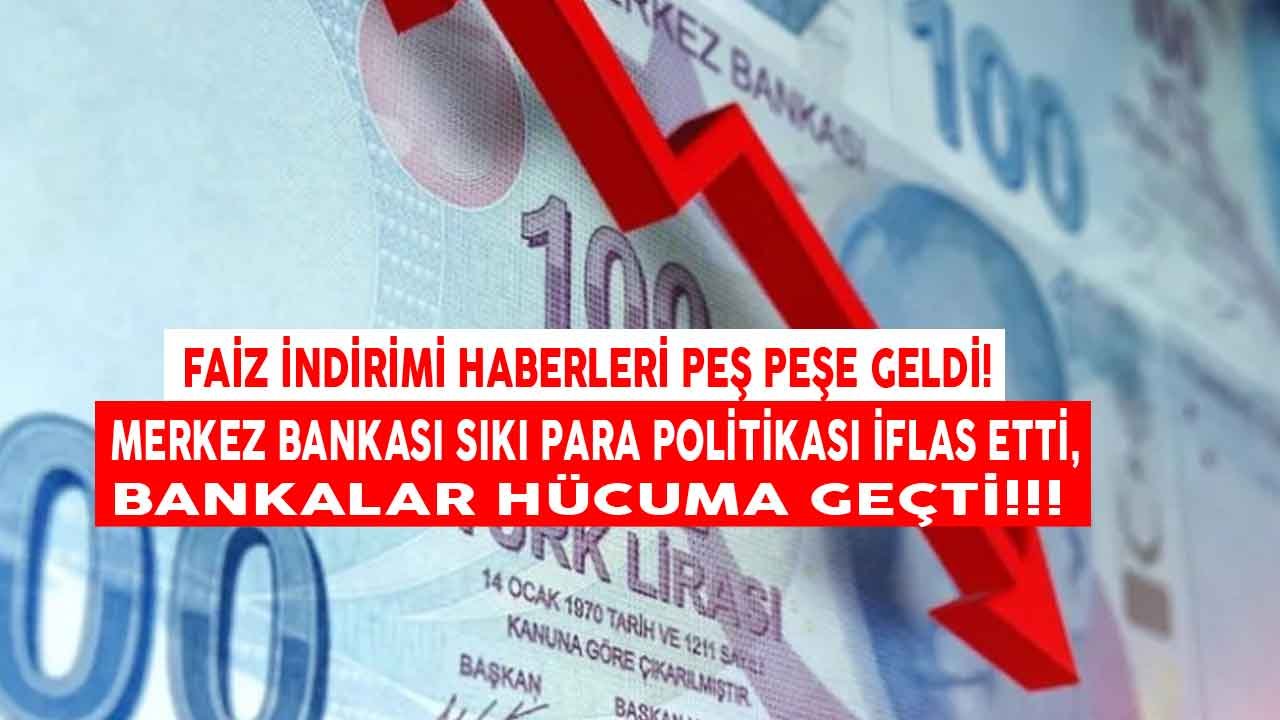 Merkez Bankası Sıkı Para Politikası İflas Etti, Bankalar Hücuma Geçti! Banka Kredi Haberleri İle Ucuz Kredi Kampanyaları
