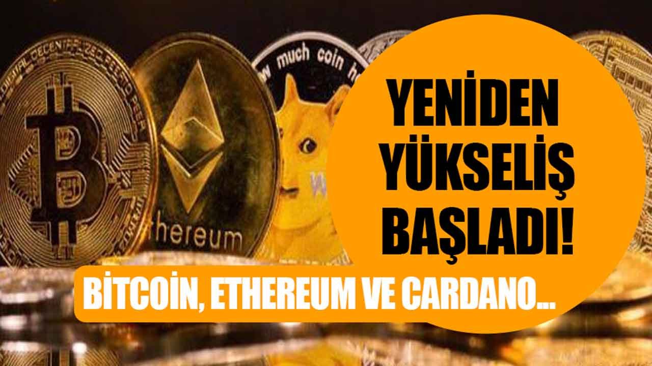 Kripto Paralar Rekora Koşuyor! Bitcoin, Ethereum, Doge ve Cardona'da Son Durum Ne?