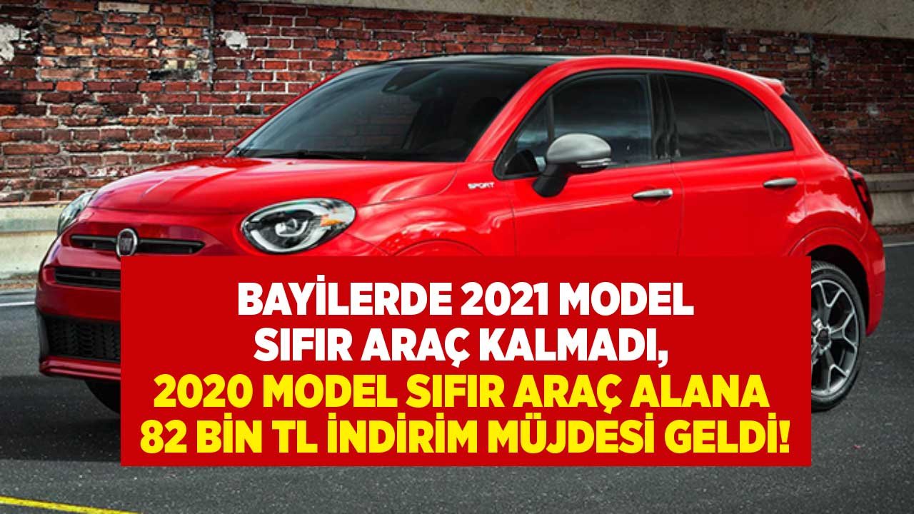 Sıfır Arabada Kaçmaz Fırsat! 2020 Model Sıfır Araç Alacaklara Damping İle 82 Bin Liralık Dev İndirim