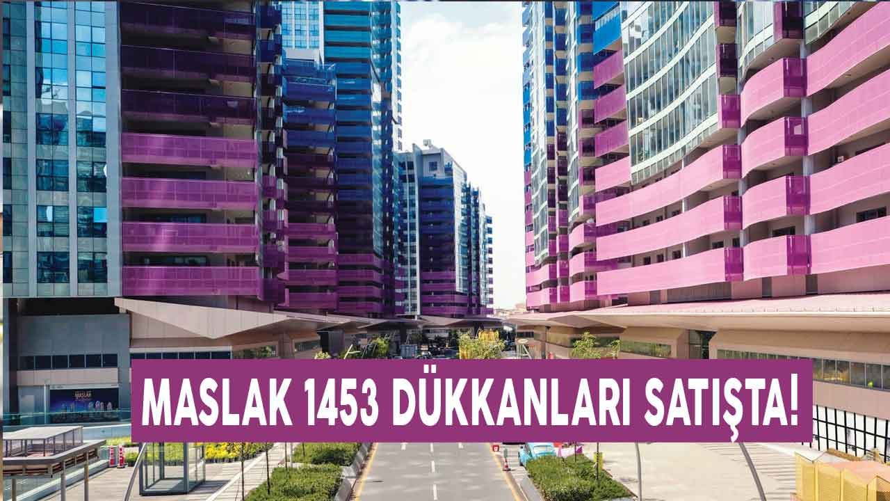 Ağaoğlu Maslak 1453 Ticari Üniteler Satışta! Satılık Dükkanlar İçin Ödemeler 2. Yılda Başlayacak