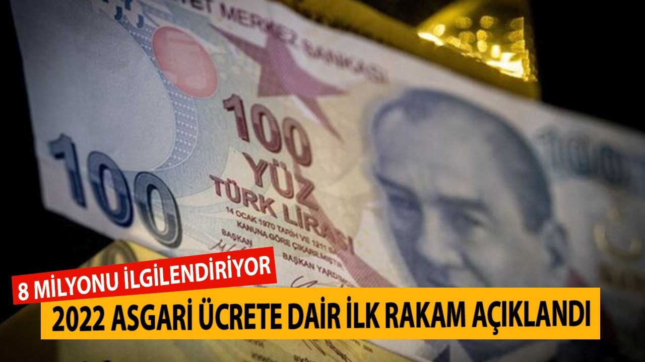 8 Milyon Asgari Ücretliyi İlgilendiriyor! 2022 Zam Oranında İlk Rakam Açıklandı