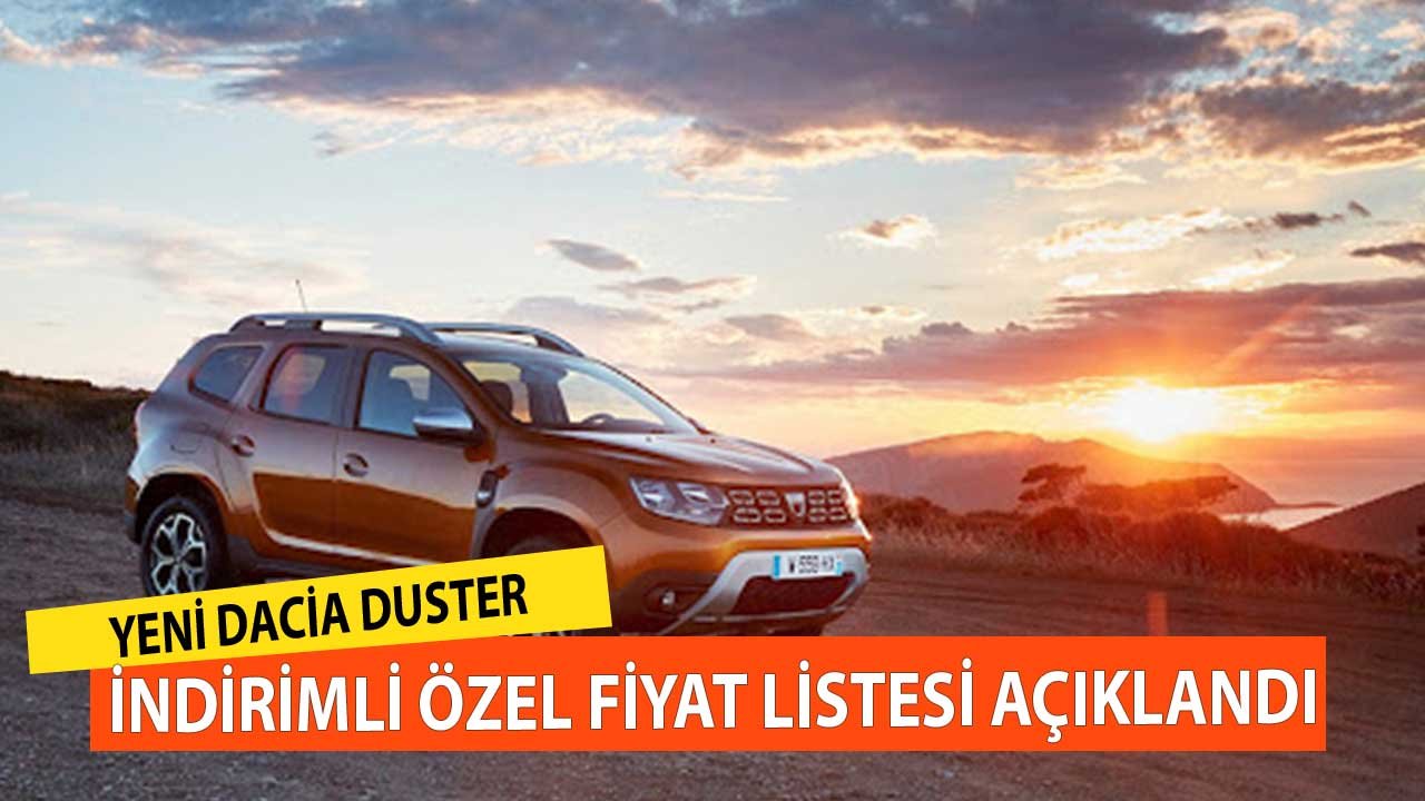 Yeni Dacia Duster Duyurdu! Bu Fiyatlar Lansmana Özel