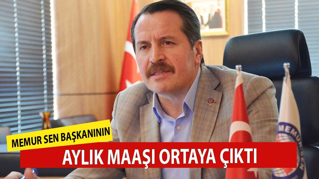 Memurlar için Masanın Başındaydı! Memur Sen Başkanı Ali Yalçın'ın Aylık Maaşı Ortaya Çıktı