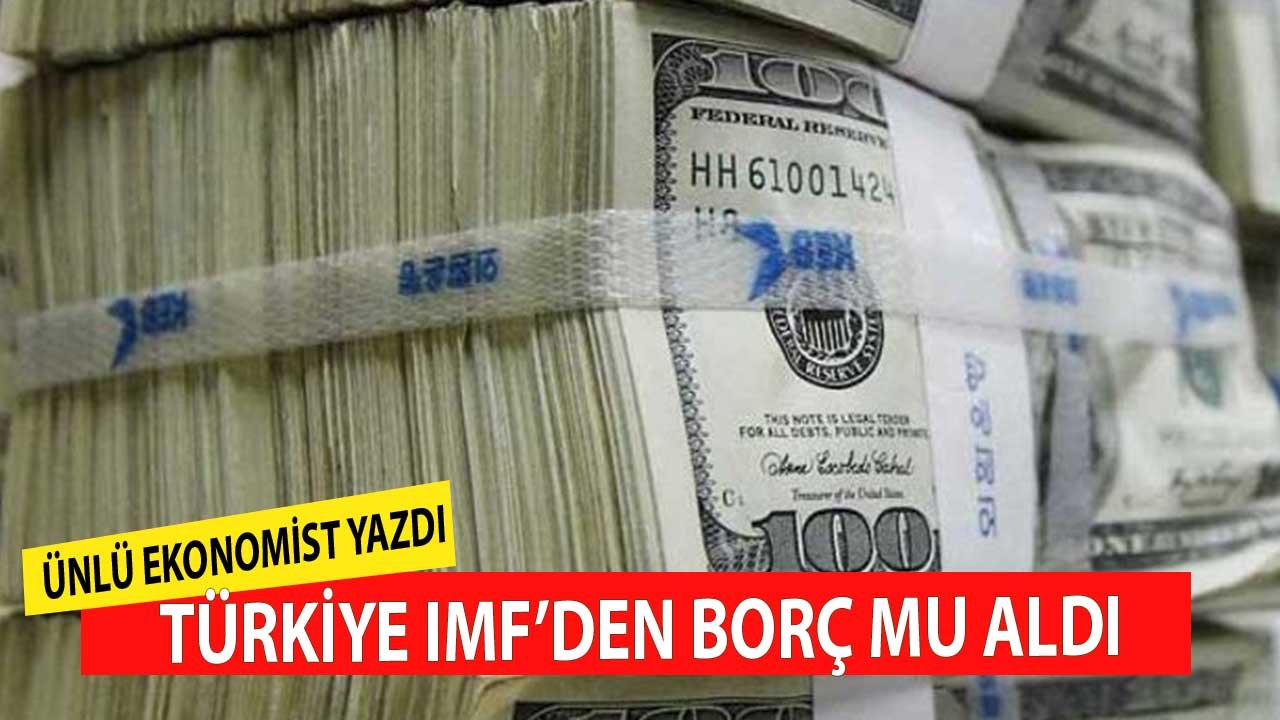 Türkiye IMF'den Borç Mu Aldı? Ünlü Ekonomist Milyar Dolarlık Parayı Açıkladı