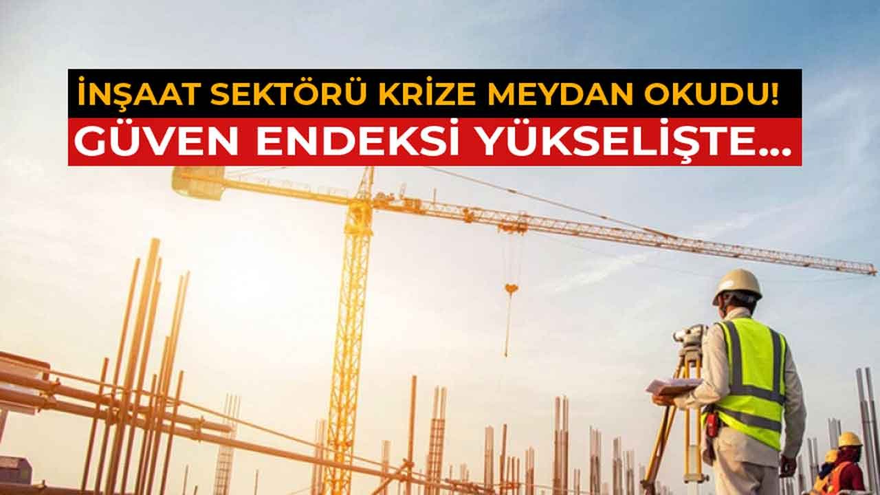 İnşaat Sektörüne Güven Yükseldi! TÜİK Ekonomik Güven Endeksi Ağustos 2021 Raporu Yayımlandı