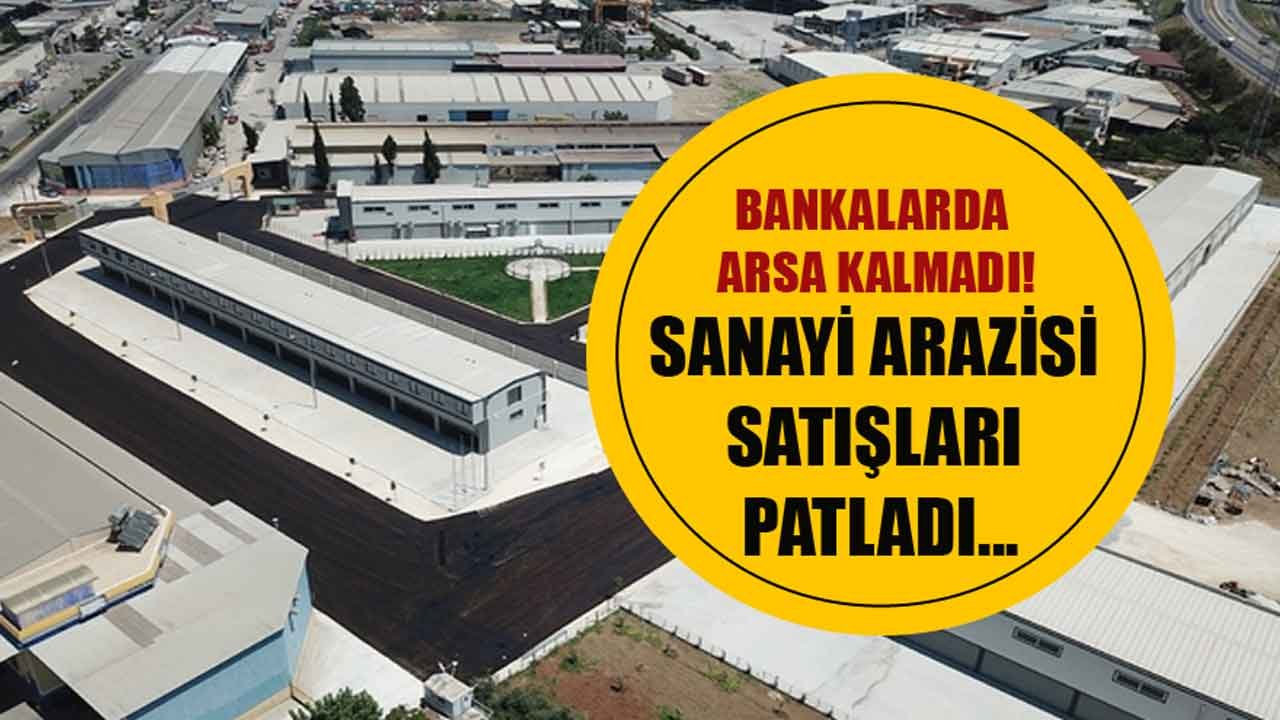 Sanayi Arazisi Satışları Patladı!