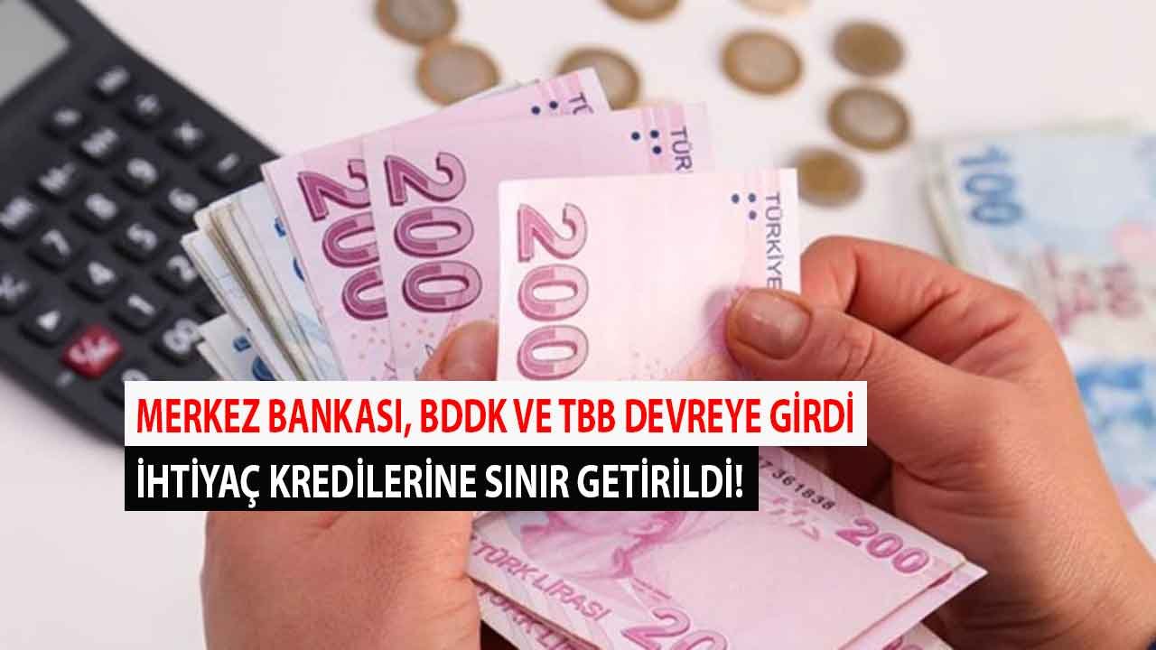 Merkez Bankası, BDDK ve Türkiye Bankalar Birliği Devreye Girdi, İhtiyaç Kredilerine Kredi Kartı Formülü Getirildi