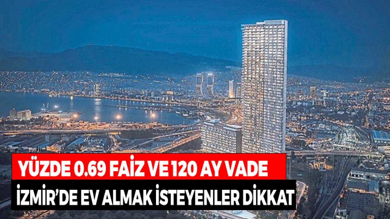 İzmir'de 0.69 Faiz ve 120 Ay Vadeyle Konut Projesi! Mahall Bomonti İzmir