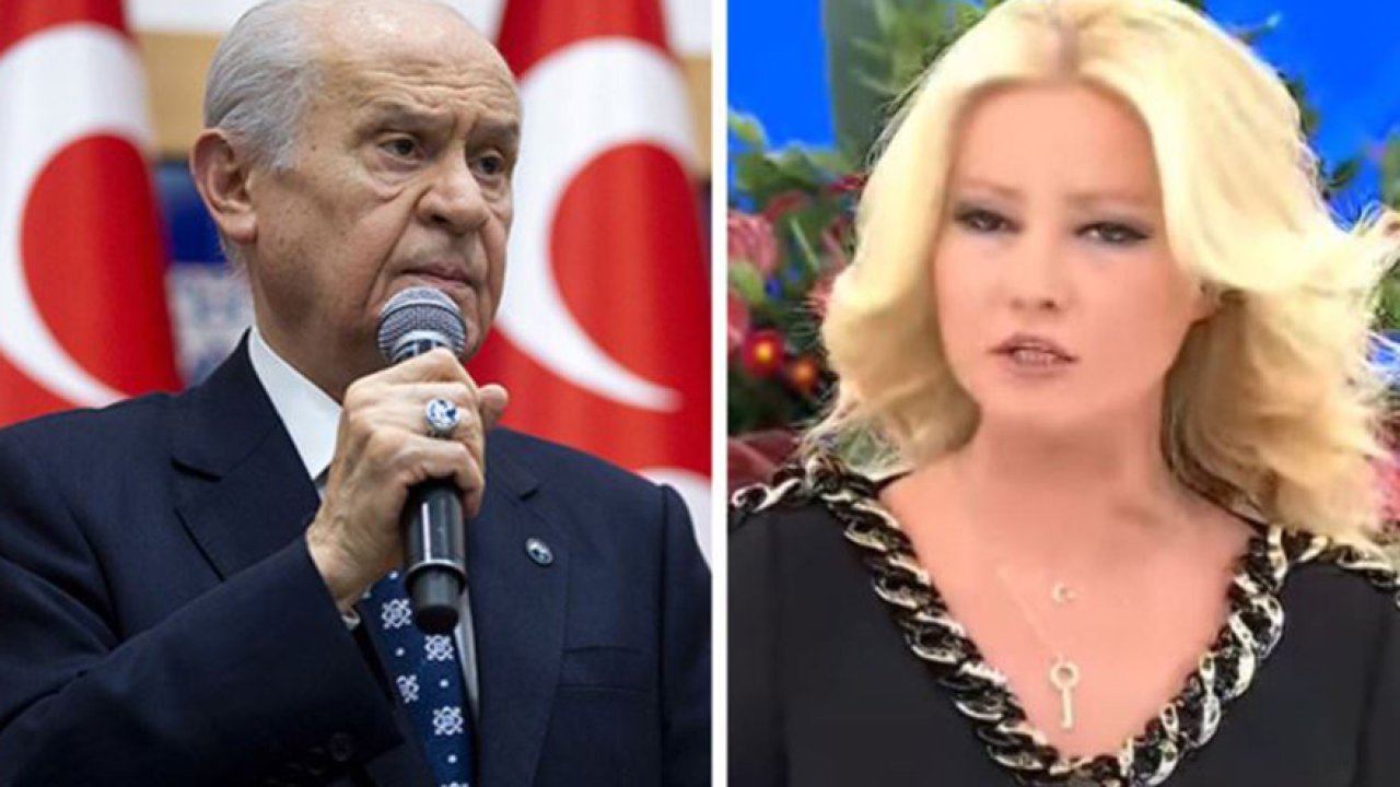 Müge Anlı'ya Canlı Yayında Mesaj! Devlet Bahçeli Gönderdi