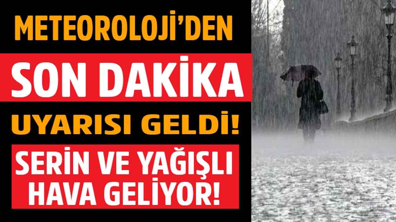 Meteoroloji Açıkladı: Sonbahar Geliyor! Gök Gürültülü Sağanak Yağış Başlayacak, Havalar Serinleyecek