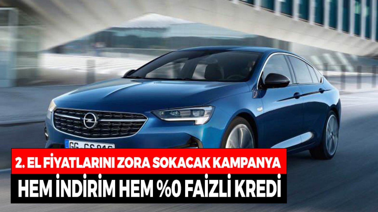 2. El Araba Fiyatlarını Zora Sokacak Kampanya! Hem İndirim Hemde Yüzde 0 Faizli Kredi