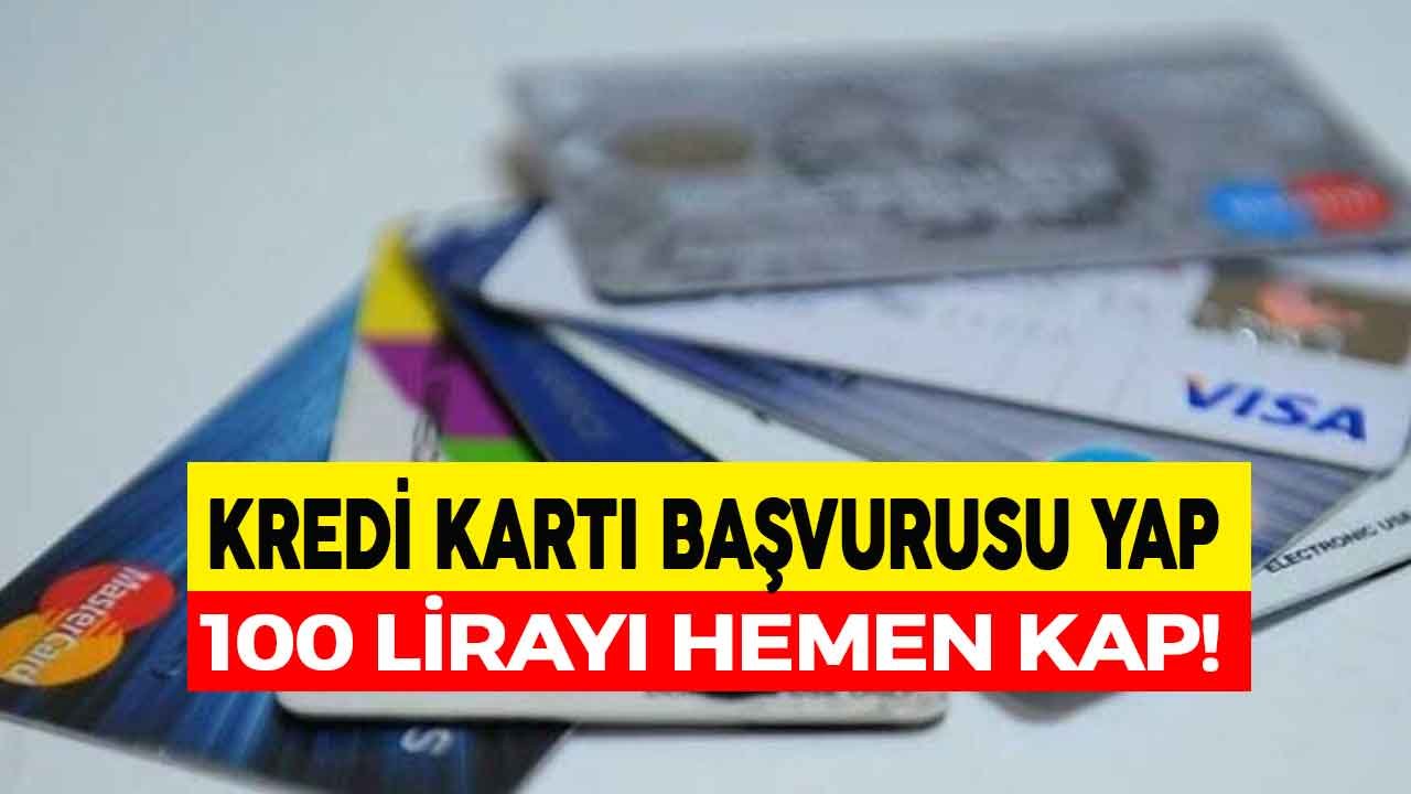 TEB Duyurdu! Kredi Kartı Başvuru Yapana 100 TL Bedava Para Verecekler