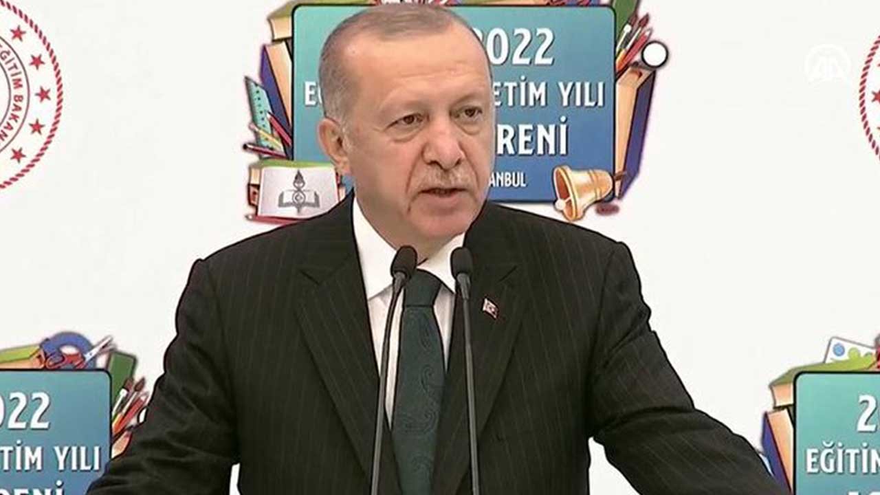 Bugün Başlamıştı Cumhurbaşkanı Erdoğan'dan Kabine Öncesi Yüz Yüze Eğitim Açıklaması