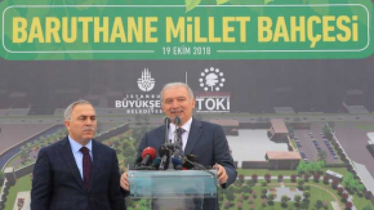 İstanbul Baruthane Millet Bahçesi Açılış Tarihi Belli Oldu!