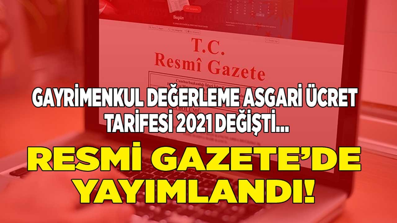 SPK 2021 Yılı Gayrimenkul Değerleme Asgari Ücret Tarifesi Değişti!