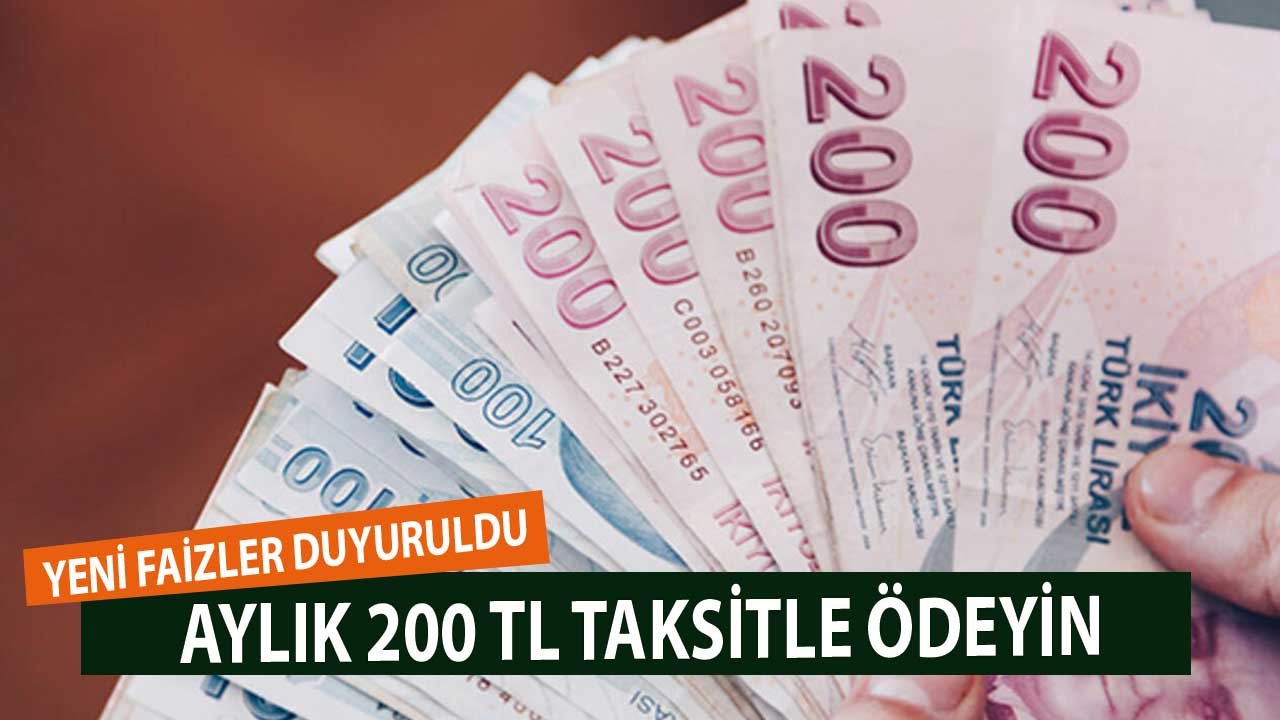 Aylık 200 TL Taksitle Ödeyin! İhtiyaç Kredisi Kullanacaklara Büyük Fırsat