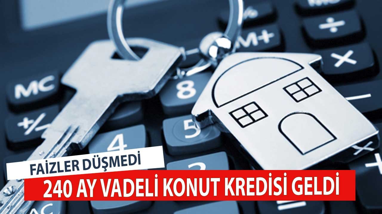Faizler Düşmeyince Garanti Bankası'ndan 240 Ay Vadeli Konut Kredisi Geldi