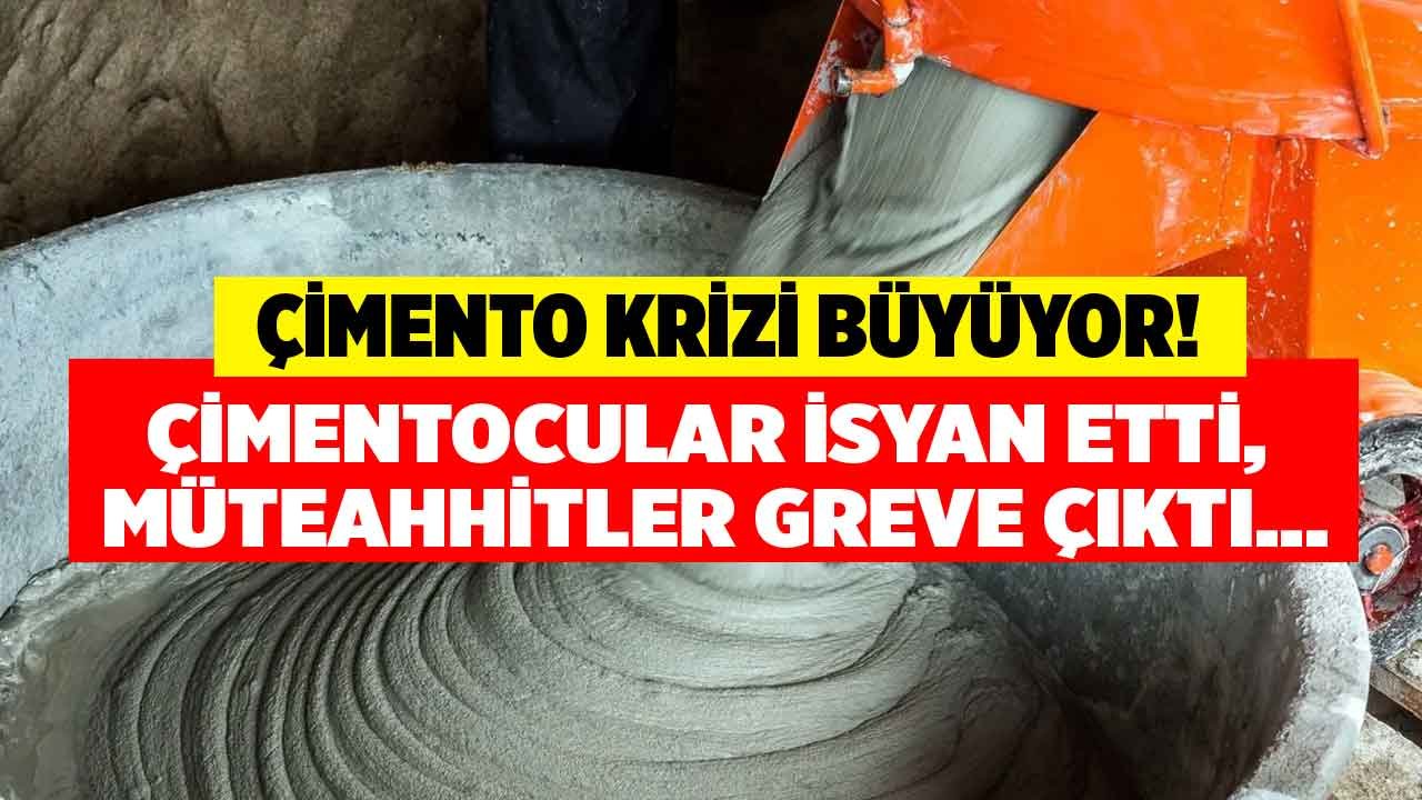 İhracat Kısıtlaması Çimento Sektörü Temsilcilerinden Tepki Çekti!