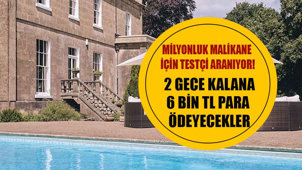 Gayrimenkul Devi İş İlanı Yayımladı: Dolgun Maaşla Milyonluk Malikane Testçisi Aranıyor!