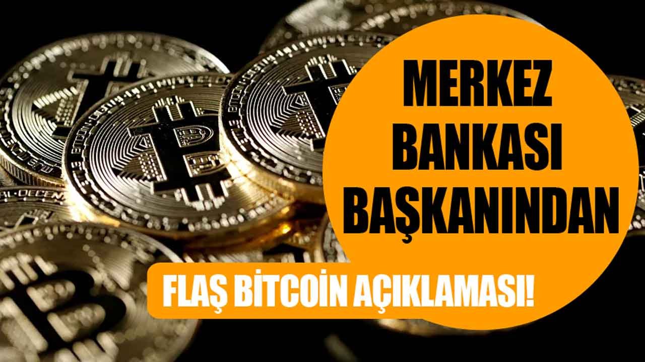 Merkez Bankası Başkanından Flaş Bitcoin Açıklaması Geldi: Riskli Bir Yatırım Aracı!