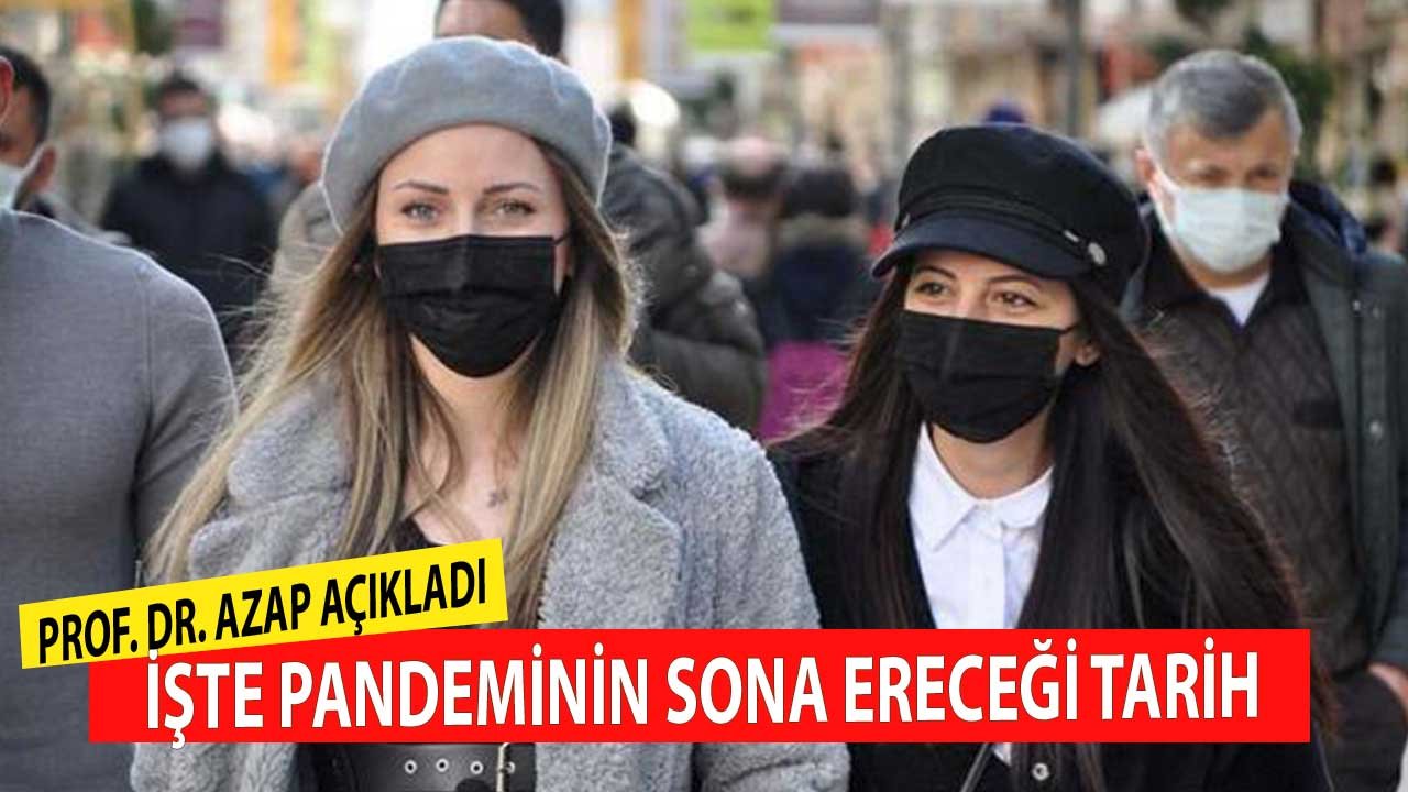 Ünlü Profesör Pandeminin Kaç Ay Sonra Biteceğini Açıkladı