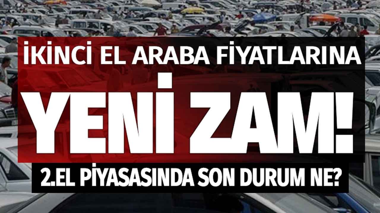 Satışlar Düştü Ama Zam Yağmuru Kesilmedi! İkinci El Araba Fiyatlarına Yeni Zam