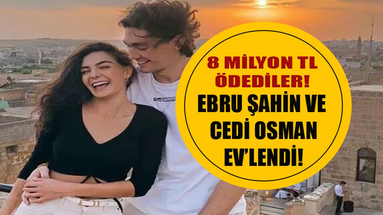 Ebru Şahin ve Cedi Osman Alaçatı'da 8 Milyon Liraya Ev'lendi!