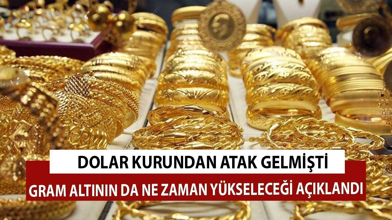 Dolar Kurundan Atak Gelmişti! Gram Altının da Ne Zaman Yükseleceği Açıklandı