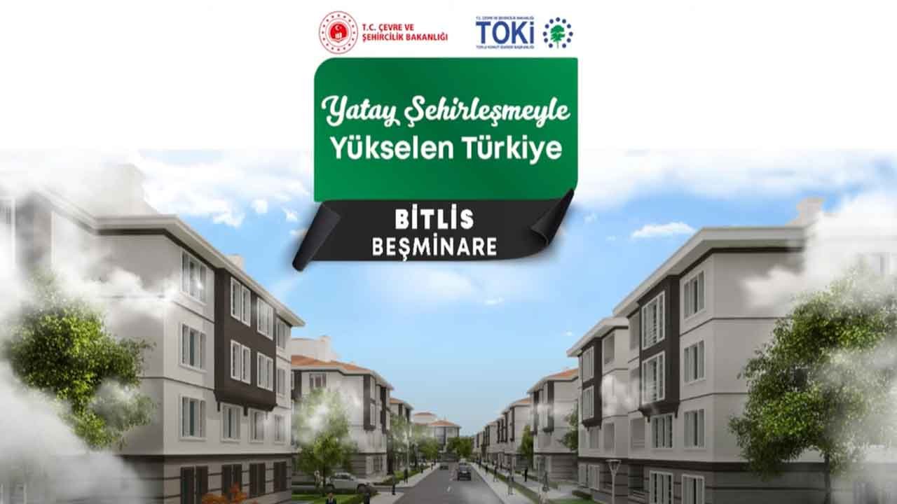 TOKİ Bitlis Beşminare Kura Çekimi Sonuçları Açıklandı!