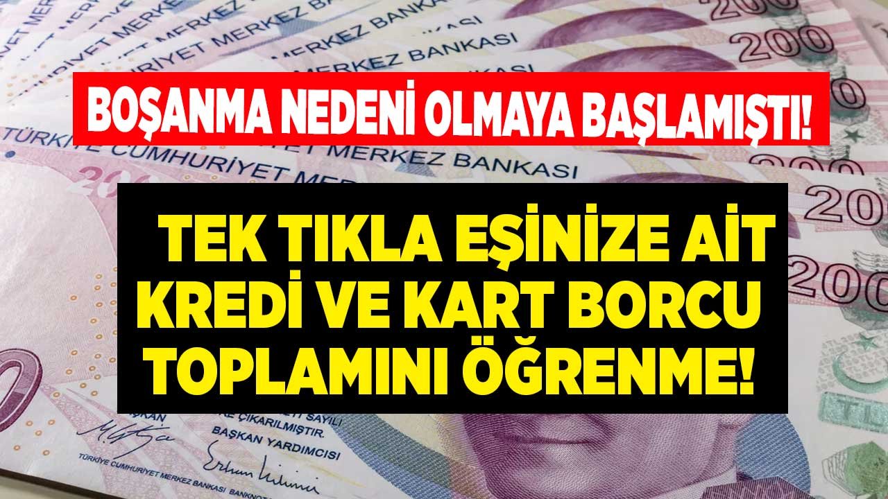 Boşanma Nedeni Olmaya Başlamıştı: Eşimin Kredi Borcunu, Kredi Kartı Ekstresini Nasıl Öğrenebilirim?