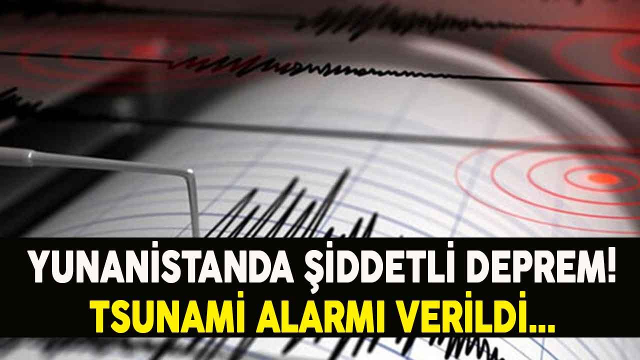 Komşuda Şiddetli Deprem! Girit Adası 6.5 Şiddetinde Depremle Sarsıldı, Tsunami Uyarısı Yapıldı