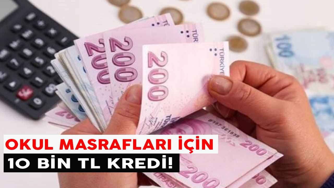 Türkiye Finans Eğitim Masrafları İçin Kefilsiz 10.000 TL İhtiyaç Kredisi Veriyor