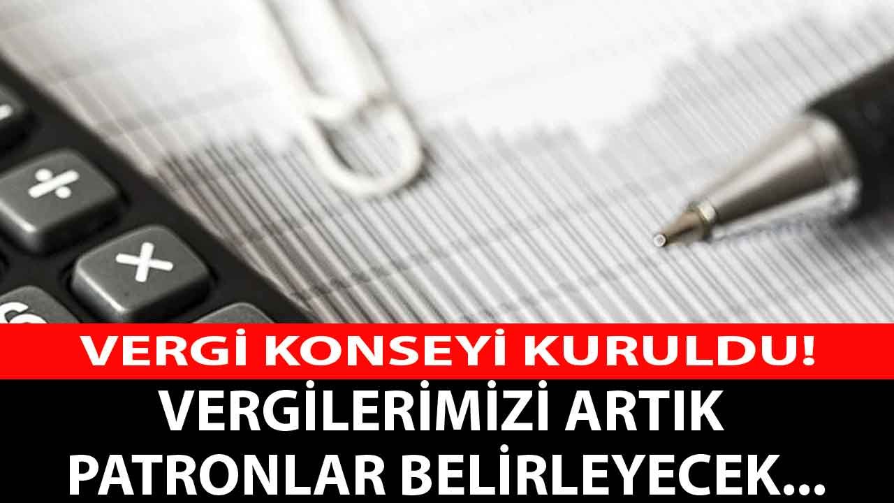 Vatandaşa Vergi Konseyi Depremi! Ödeyeceğimiz Vergileri Müteahhit Patronlar Mı Belirleyecek?