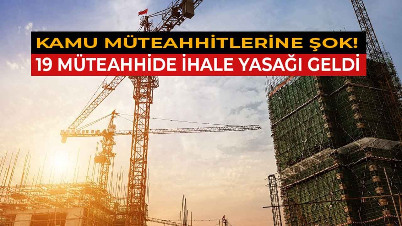 Çimento ve Demir Fiyatları Zammı Müteahhitleri Vurdu! Kamu Müteahhitlerine İhale Yasağı Geldi