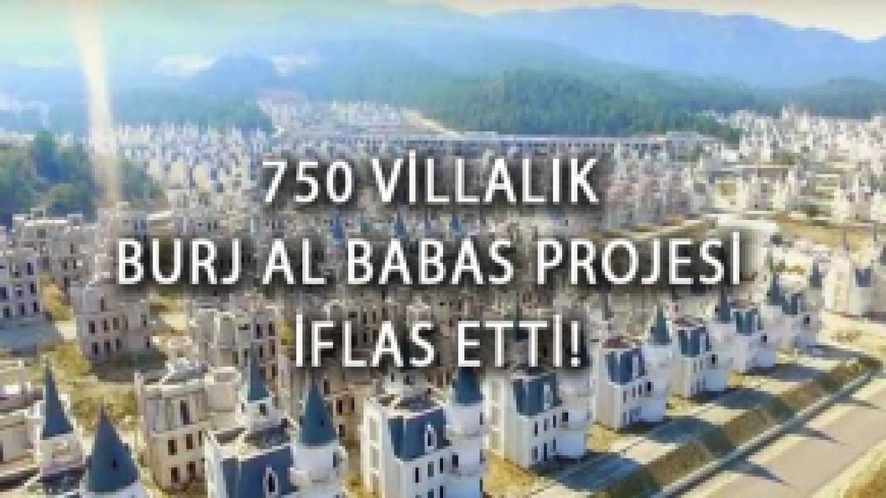 Bursa Mudurnu Burj Al Babas İflas Etti!