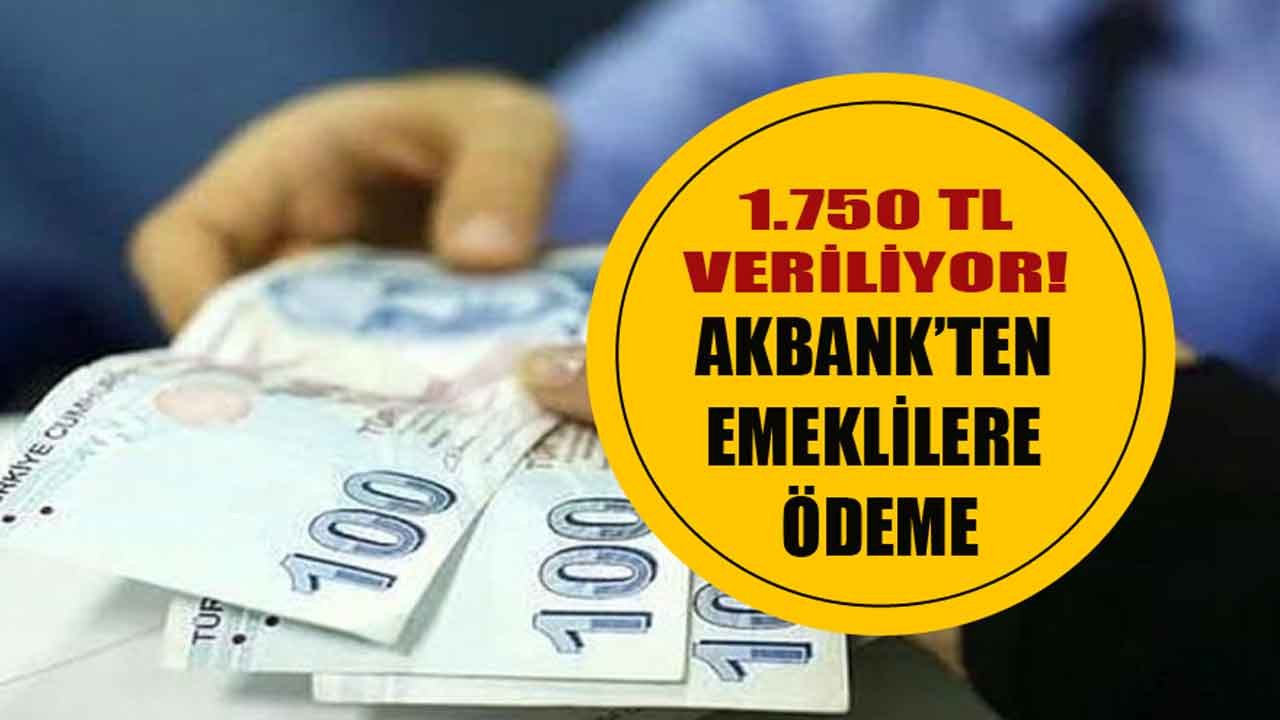 Akbank'tan Emeklilere Promosyon Müjdesi! 1.750 TL'ye Varan Promosyonla Emekliliğin Tadını Çıkarın