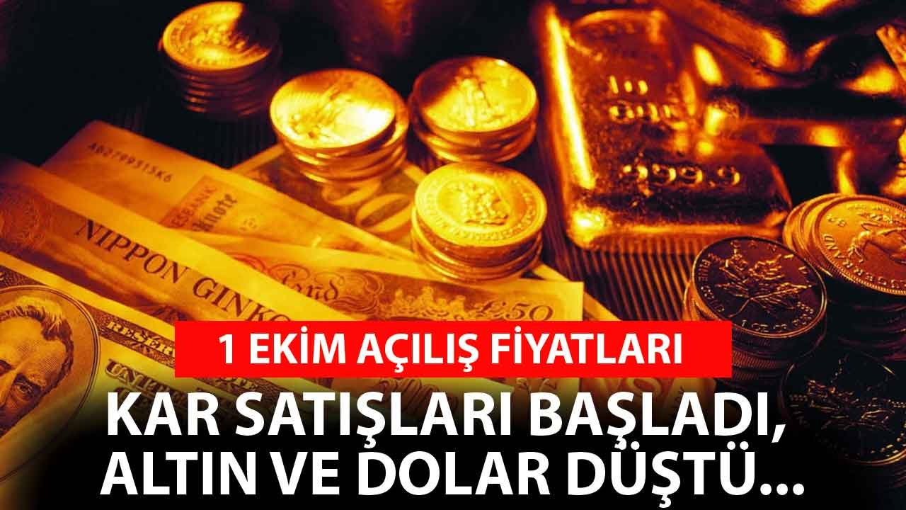 Piyasalarda İlk Rakamlar Geldi: Kar Satışları Ağır Bastı, Dolar ve Altında Düşüş Başladı