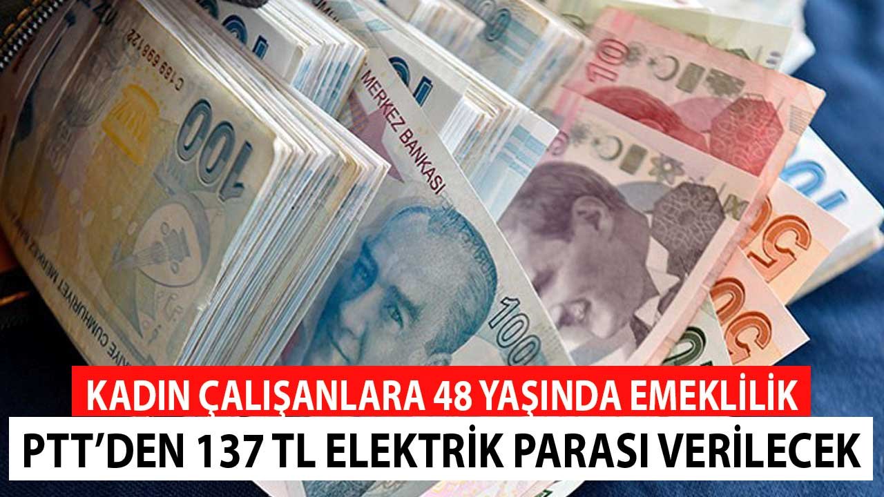 Bakanlıktan Fatura Harekatı! PTT Aracılığıyla 137 TL Elektrik Parası Verilecek
