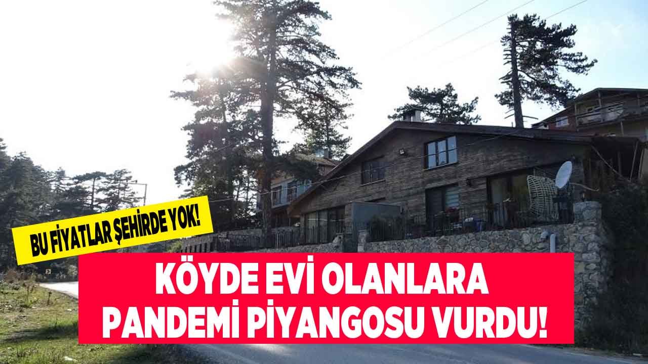 Bu Fiyatlar İstanbul'da Yok! Köyde Evi Olana Piyango Vurdu