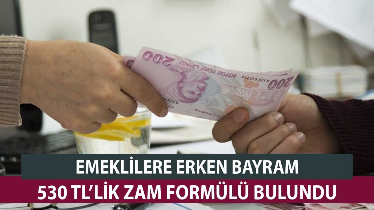 Emeklilere Yılın 3. Bayramı! 530 TL Zam Formülü Bulundu: 170 TL Maaş Zammı, 360 TL İntibak