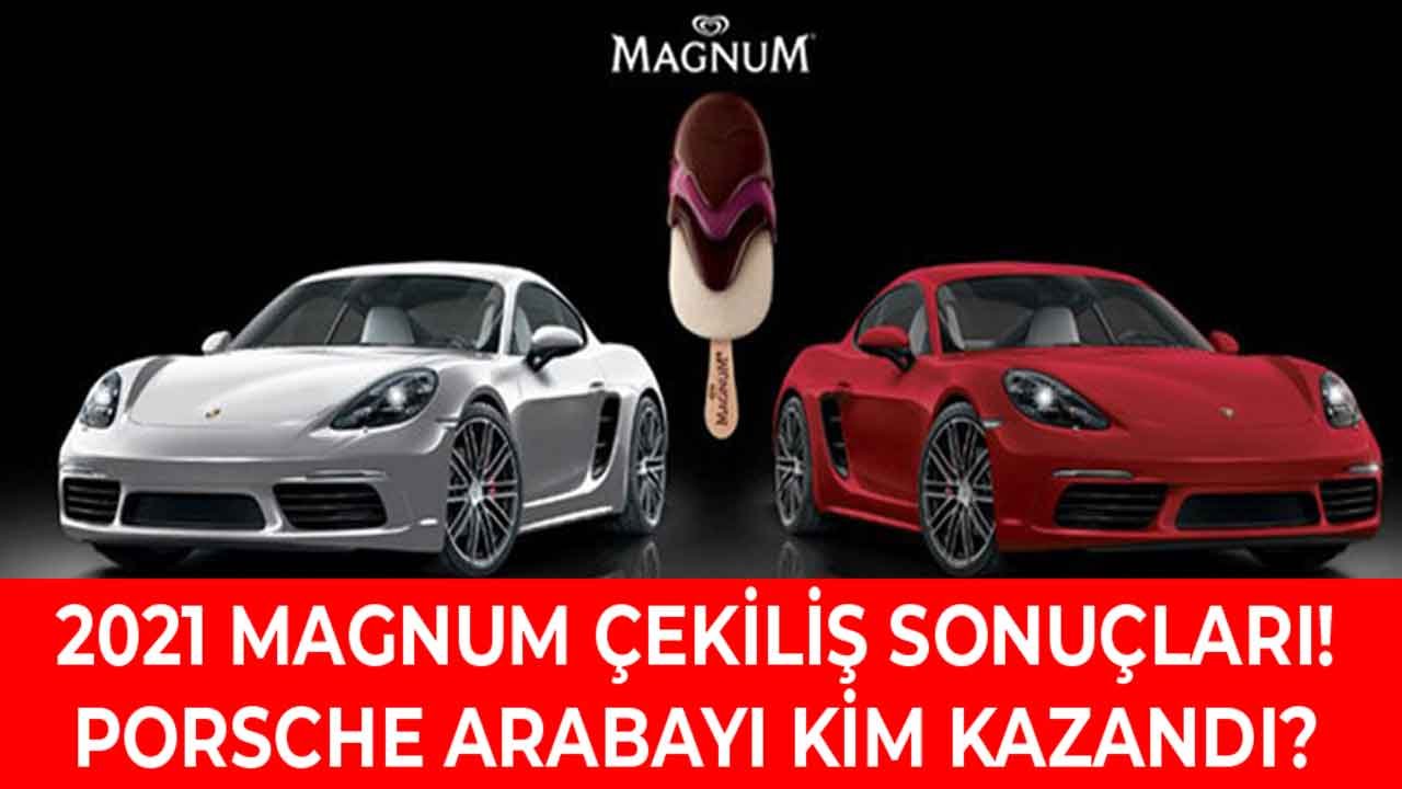 Magnum Çekiliş Sonuçları 2021! Porsche Taycan 4S Elektrikli Çekilişi Ne Zaman Yapılacak?