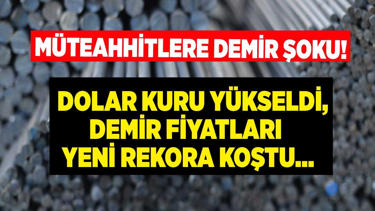 Dolar İvmesi İle Demir Fiyatları Cep Yaktı! Ankara, İstanbul ve İzmir İnşaat Demiri Fiyat Listesi