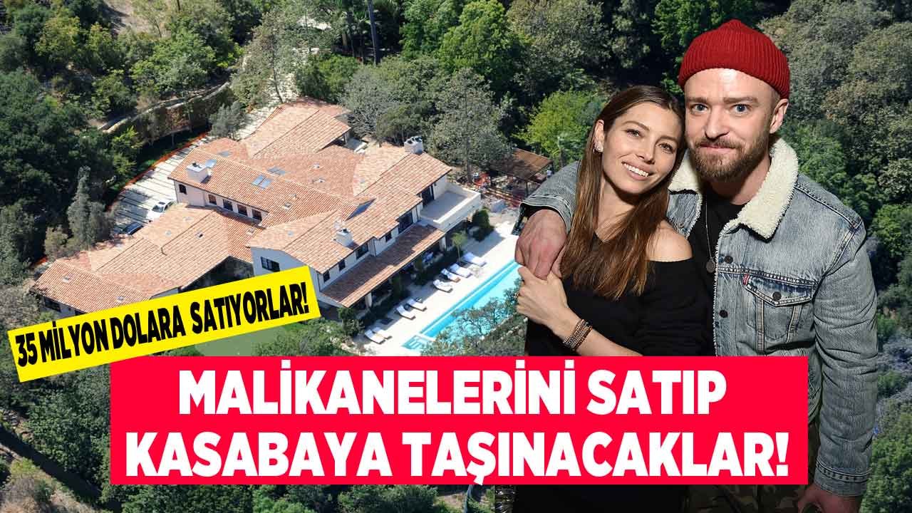 Justin Timberlake ve Jessica Biel Dev Malikanesini 35 Milyon Dolara Satışa Çıkardı!