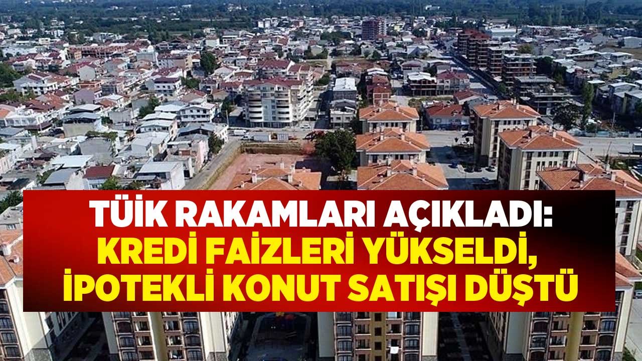 Kredi Faiz Oranlarının Satışlara Etkisi: İpotekli Konut Satış Rakamları Düştü, Senetle Ev Satışı Arttı!