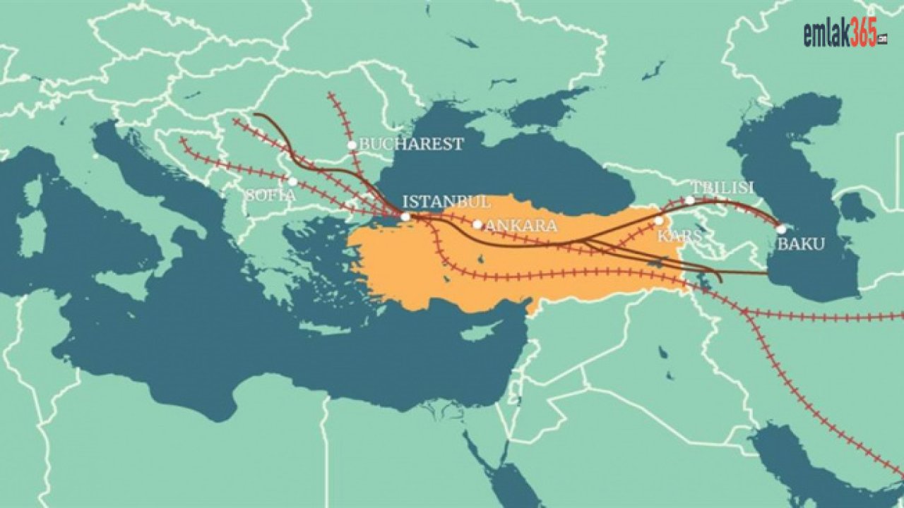 Bakü-Tiflis-Kars Demiryolu Hattı Çin'i Maraş'a Bağlayan Köprü Oldu!