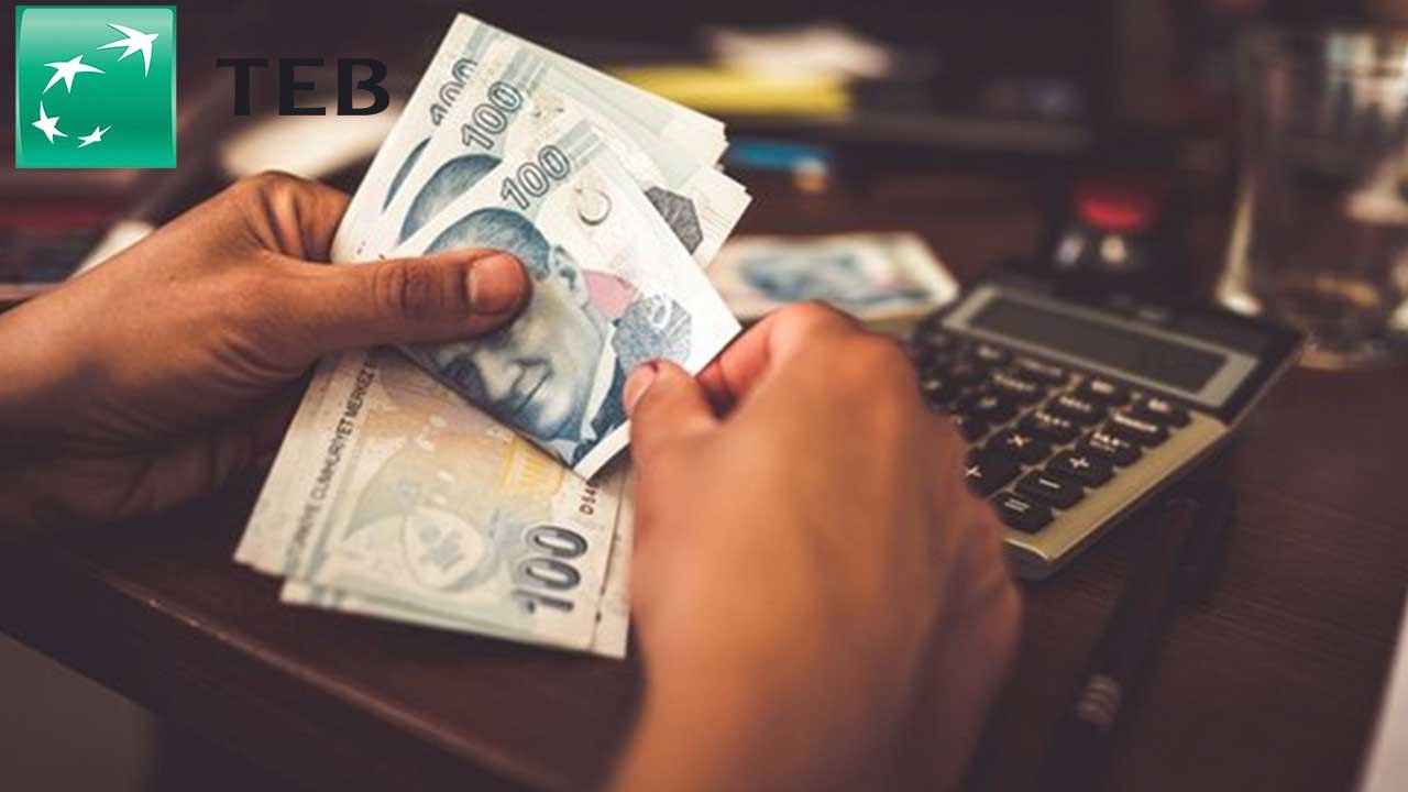 3 Ay Ertelemeli 36 Ay Vadeli 20.000 TEB İhtiyaç Kredisi Kaç TL Taksitle Ödenir?