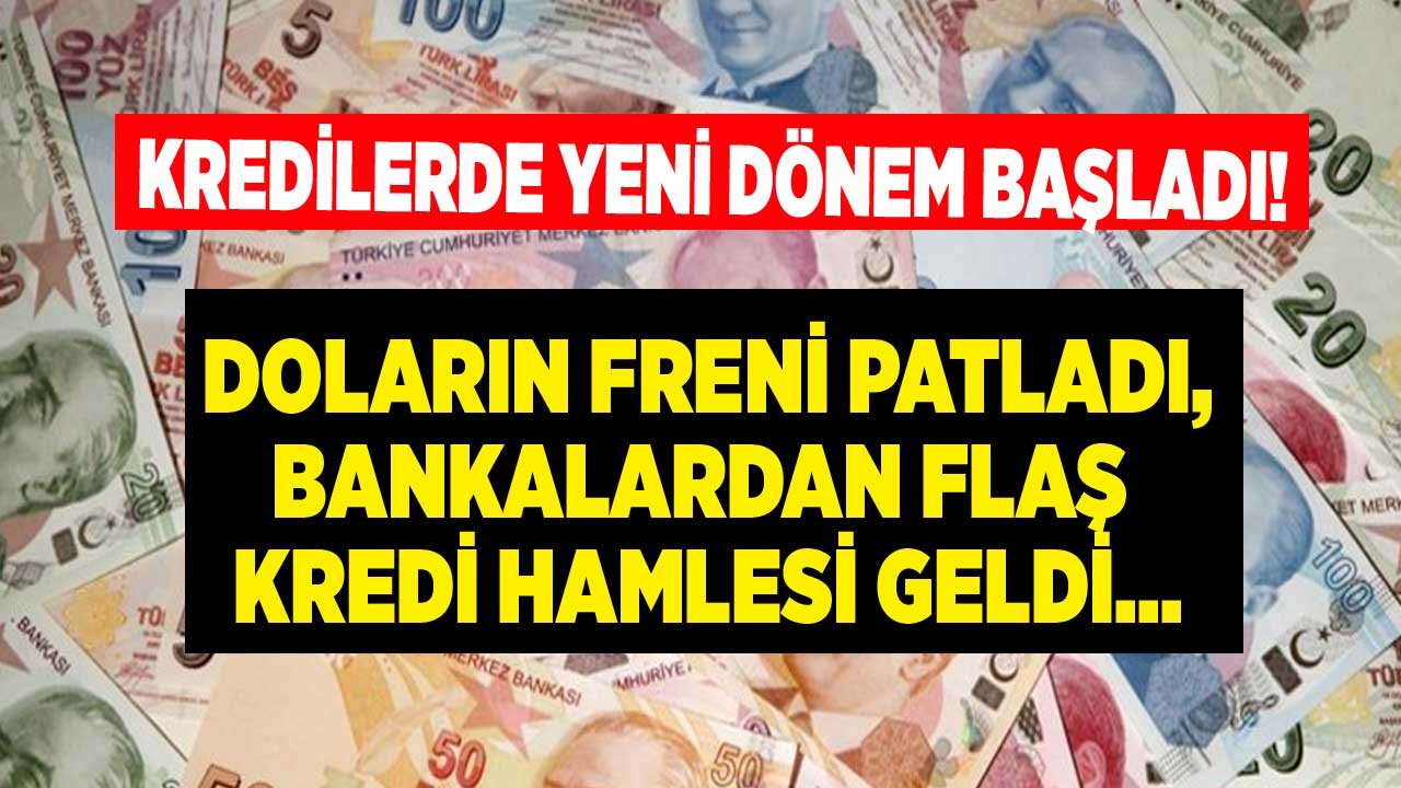 Doların Freni Patladı, Bankalardan Son Dakika Faiz Haberi Geldi! İhtiyaç, Taşıt ve Konut Kredisinde Yeni Dönem Başladı